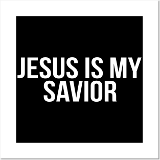 Jesus Is My Savior Cool Motivational Christian Posters and Art